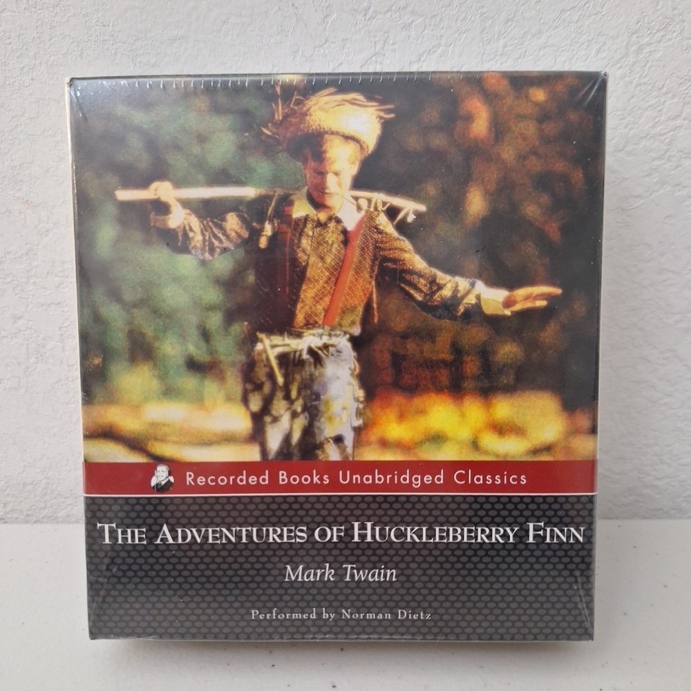 The Adventures of Huckleberry Finn by Mark Twain 2005, Audiobook, Unabridged NEW